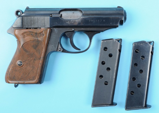 RARE Nazi German World War II SS Walther PPK 7.65mm Semi-Automatic Pistol FFL Required 296187K (BHE1