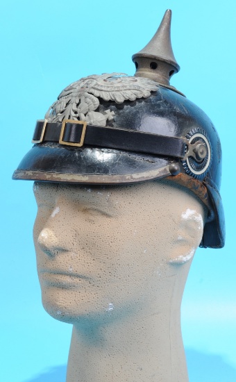 Imperial German World War I Enlisted Pickelhaube Helmet (HRT)
