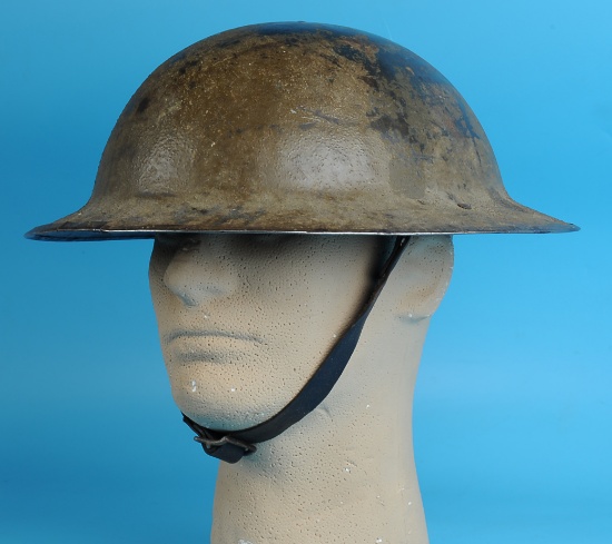 US Military British Manufactured World War I M1917 "Doughboy" Helmet (HRT)