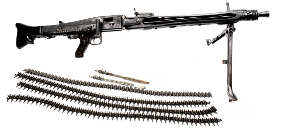 Yugoslavian M53 / MG42 8mm Mauser Belt Fed Semi-Automatic Rifle By Wiselite FFL WLA297130 (JAB1)