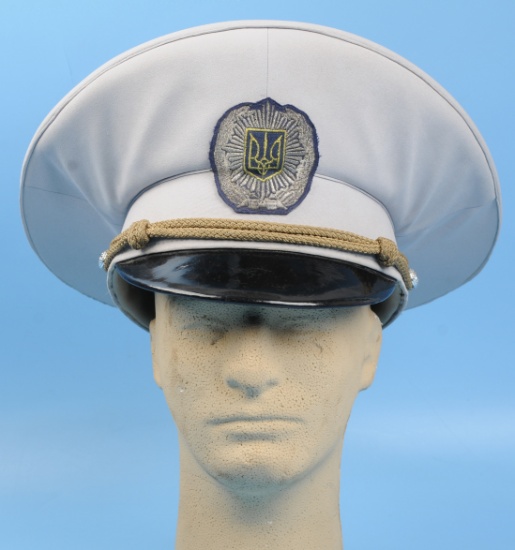 Ukrainian Police Gerneral's Visor Hat (RS)