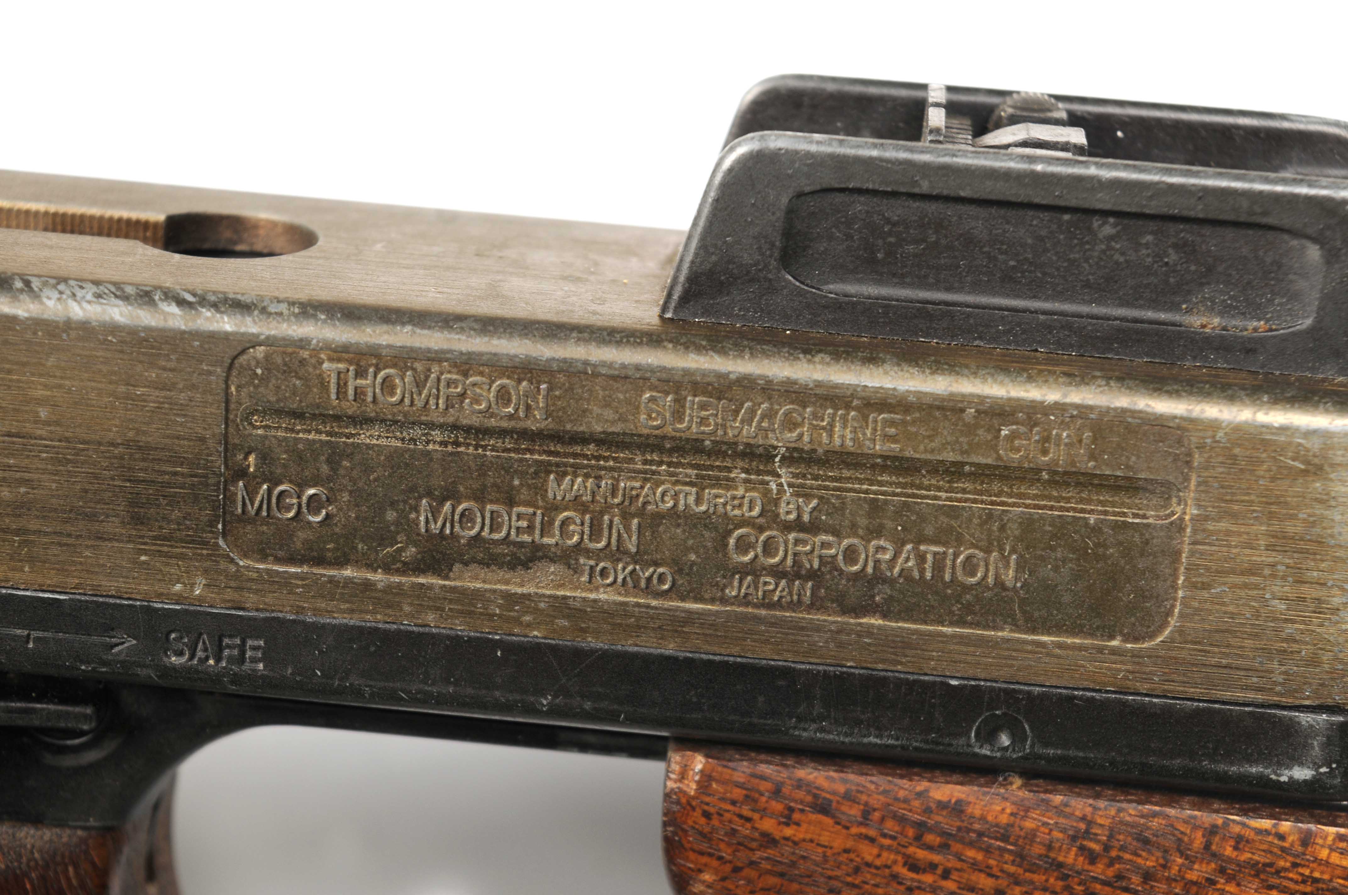 Japanese MGC Thompson Dummy Submachine Gun - no | Proxibid