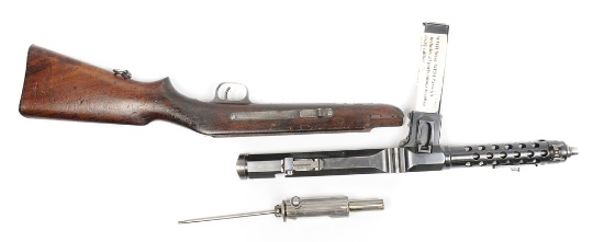 Austrian Military WWII era Steyr-Solothurn MP34 9x23 mm Parts Kit - no FFl needed (DMM 1)