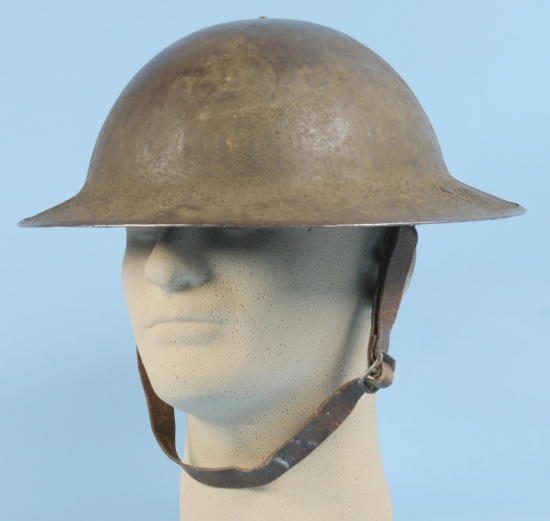 US/British Military WWI era "Doughboy" M1917 Combat Helmet (HRT)
