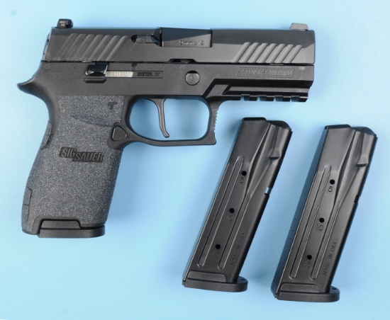 Sig-Sauer P320 9mm Compact Medium Semi-Automatic Pistol - FFL# 56BO19501 (RM1)