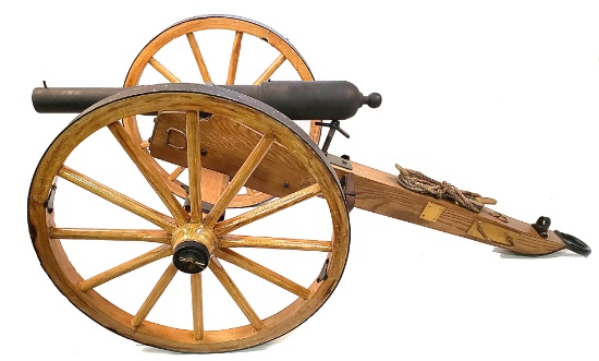 Replica Civil War Style Black Powder Shootable Cannon (JAS)
