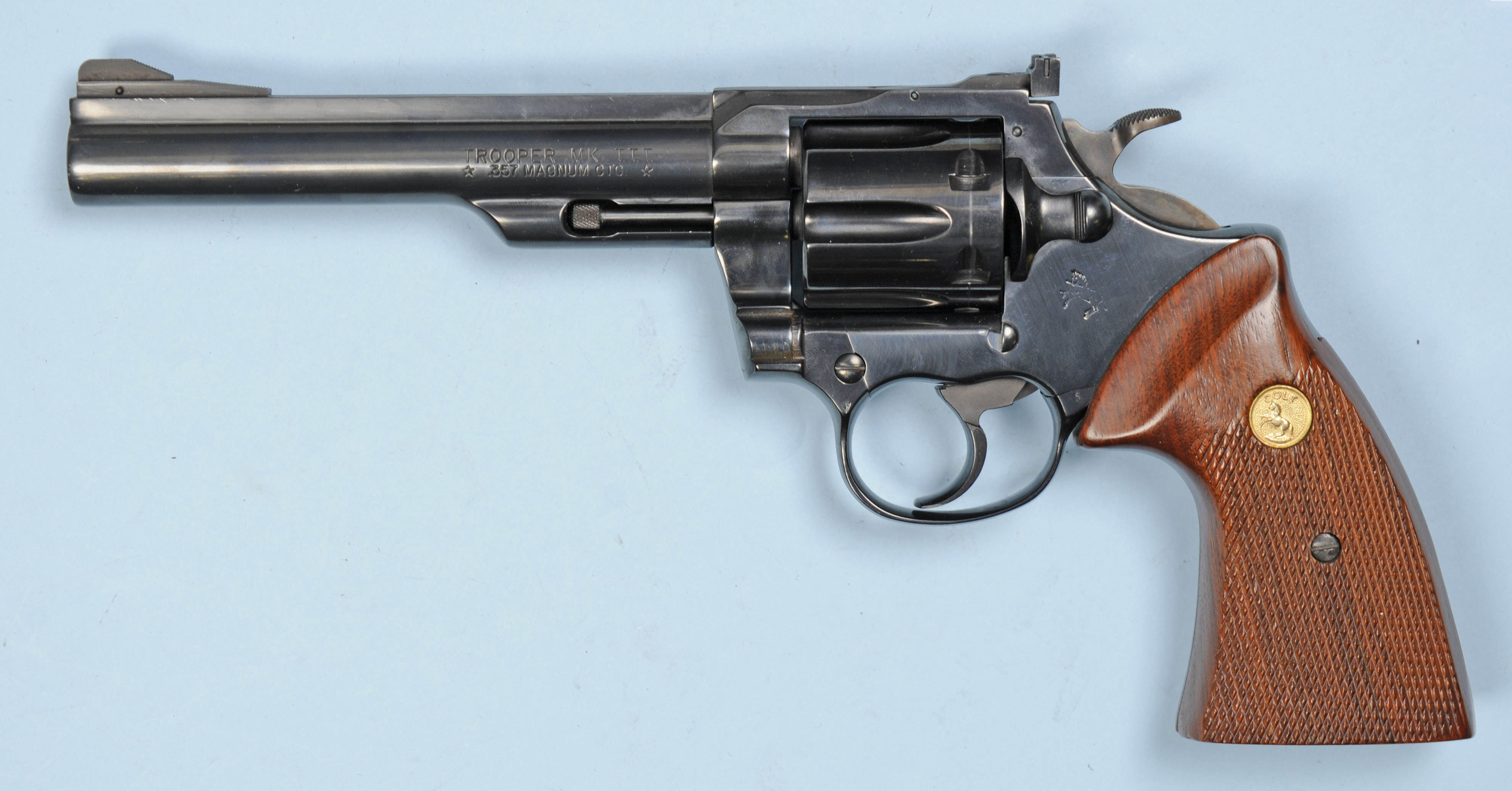 Colt Trooper MK-III .357 Magnum Double-Action | Proxibid