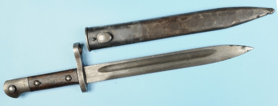 Turkish Military WWI-II Mauser Rifle Bayonet (CQQ)