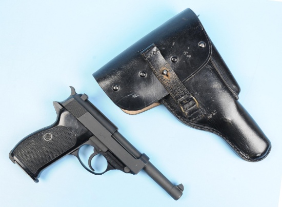 West German Military/Police Walther P38 9mm Semi-Automatic Pistol & Holster - FFL # 030848 (TRF1)