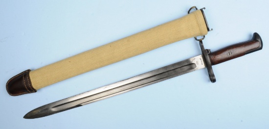 US Army Pre-WWI M1905 Bayonet for the Springfield M1903 Rifle (PLA ...