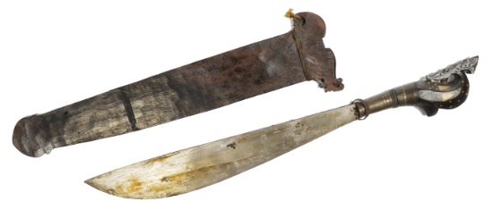 Antique Tribal Philippine Islands Igorot Pinahig Eged Weapon (HKR)