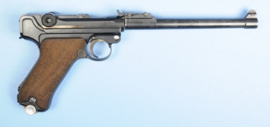 Imperial German WWI DWM P08 9mm Artillery Luger Semi Automatic Pistol, Single Digit SN FFL: 5 (MPL1)