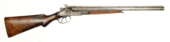 Belgian Wesley Richards 12 Ga Laminated Steel Double-Barrel Shotgun - Antique - no FFL needed (PAG1)