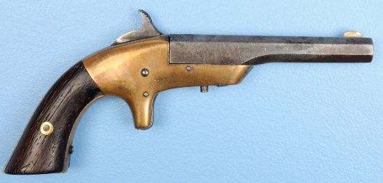 Frank Wesson M1870 .22 Tip-Up Barrel Pistol - Antique - no FFL needed (PAG1)