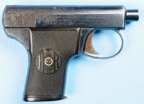 Harrington & Richardson Self Loading .25 Caliber Semi Automatic Pistol FFL Required 1164 (PAG1)