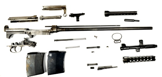 Sporterized Russian SVT40 Barreled action and Parts FFL Required 3L5536 (BDM1)