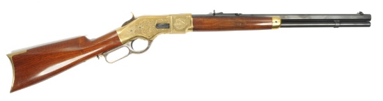 Uberti Cimarron Arms Engraved Yellow Boy Model 1866 10050 Lever Action 38 Sp Rifle FFL:W04540 (RM1)