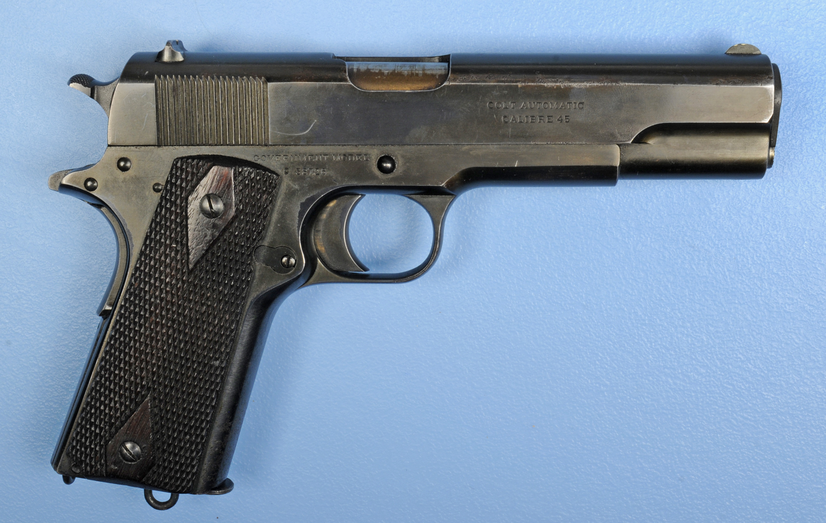 Colt Commercial 1916 M1911 .45 ACP Semi Automatic | Proxibid, image size:2699x1709