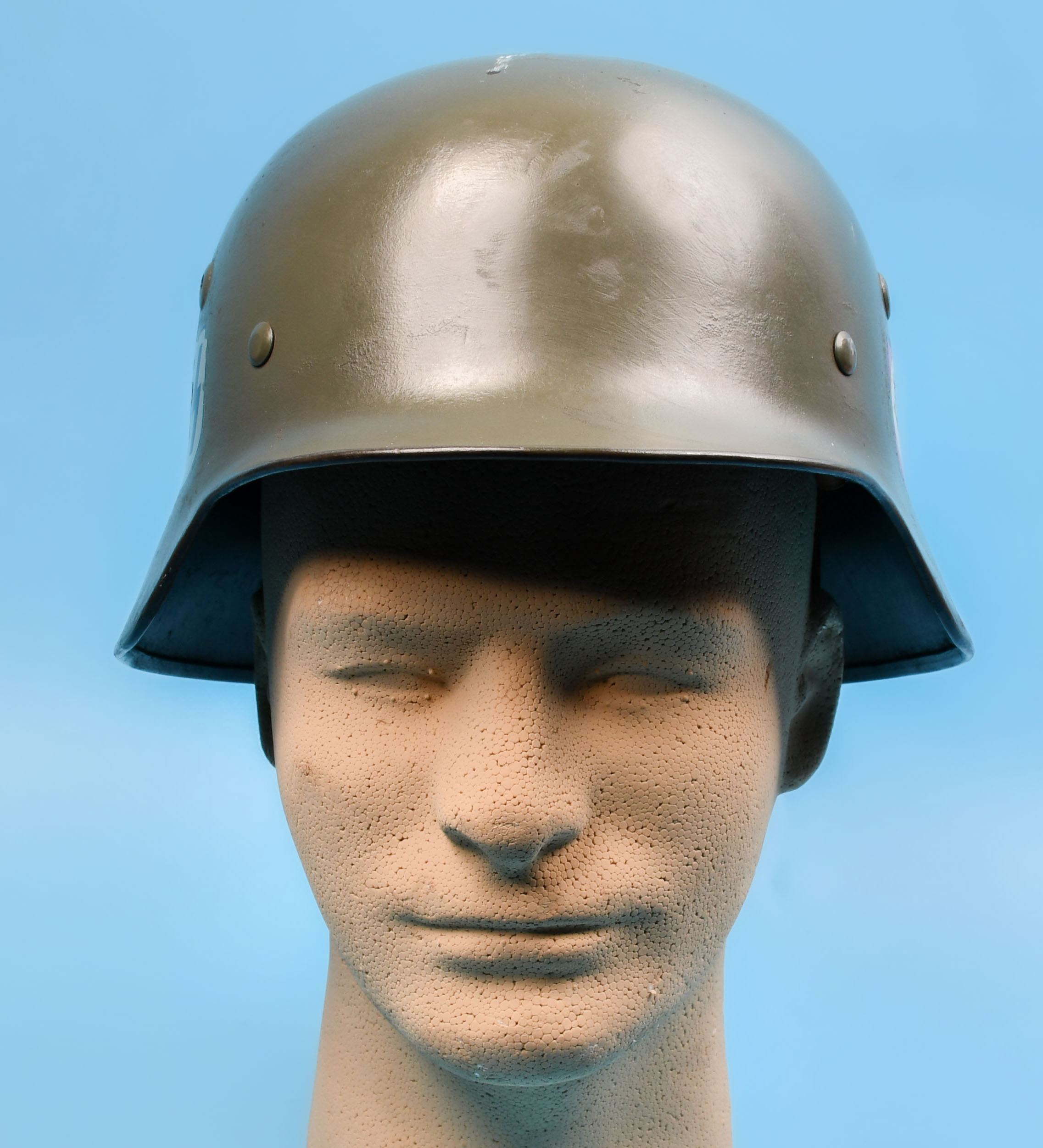 Reproduction German M35 WWII-Style Helmet (RAX) | Proxibid