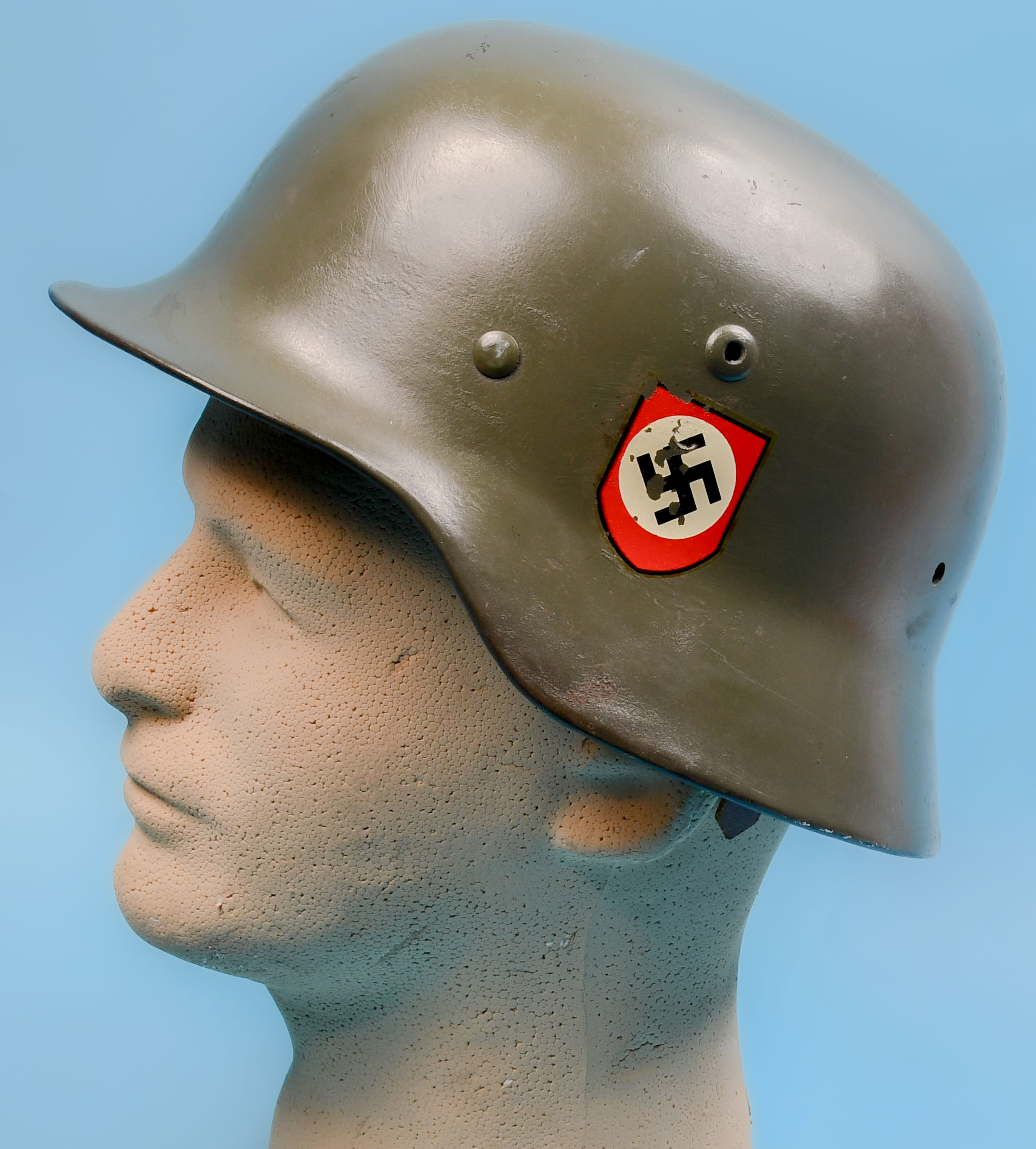 Reproduction German M35 WWII-Style Helmet (RAX) | Proxibid