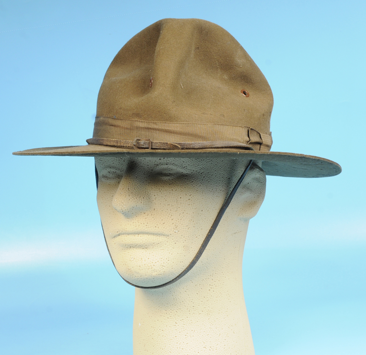 US Army WWI-II Stetson Campaign Hat (HRT) Proxibid