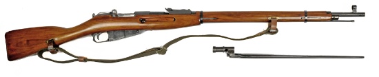 Soviet Military WWII era Transitional M91/30 7.82x54r Nagant Bolt-Action Rifle FFL# E010493 (TAY1)