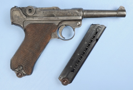 Imperial German Military EFURT Luger 1916 9mm Semi-Automatic Pistol - FFL# 9042 (RDP1)
