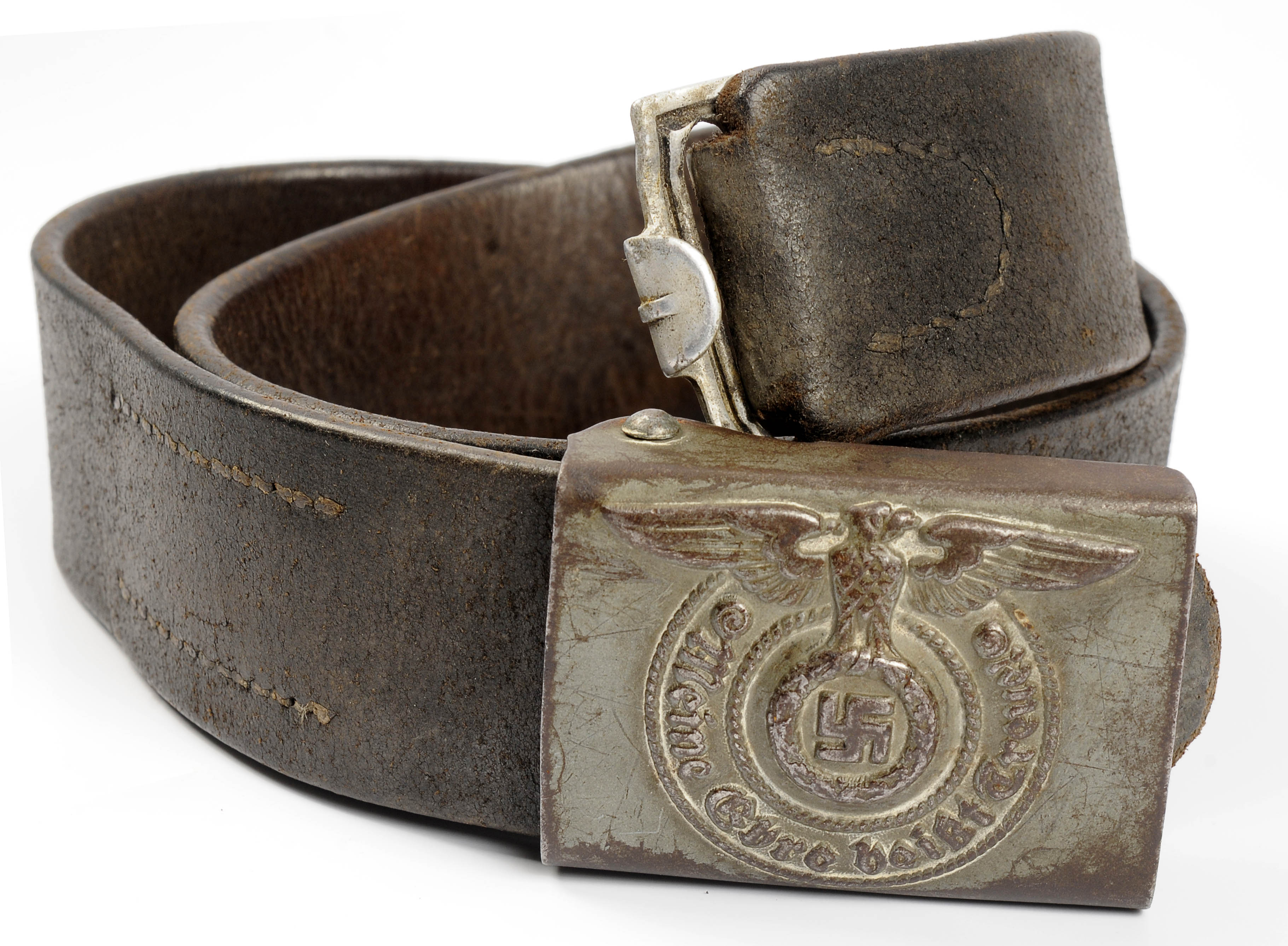 RARE Original German World War II SS Belt and | Proxibid