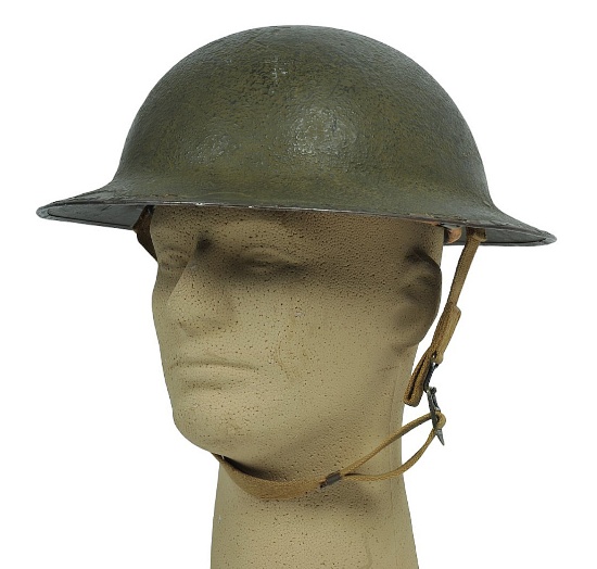 Rare US Military WWII M1917A1 "Kelly" Helmet (MOS)