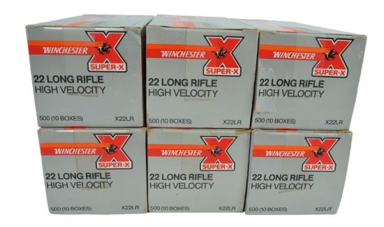 Winchester Super X .22LR Lot of 3000 Rounds (MGX)