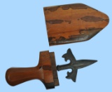 Spear Head Mounted in Wooden Scabbard (CPD)