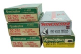 Remington .22-250 Lot of 100 Rounds (JGD)
