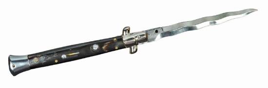 Italian Stag-Handled Switchblade (...)