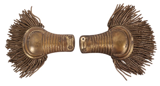 Italian Military WWI era Bullion Shoulder Epaulets (H3S)