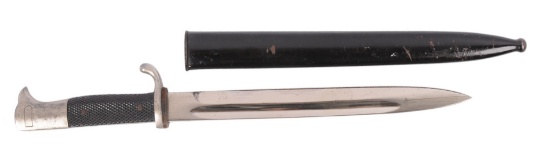 *German WWII World War 2 Luftwaffe K98 Engraved Dress Bayonet (C2R)