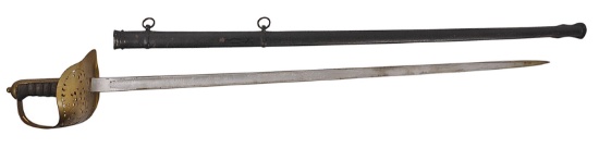 British Army WWI era 1887 Pattern Heavy Cavalry Sword (HKR)