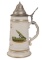 US A. Battery 1st Battalion 32nd Field Artillery Commemorative 1 Liter Pewter Beer Stein  (RS)