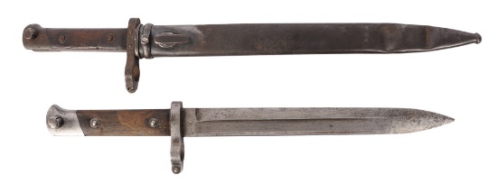 Austrian M1888 Manlicher & Austrian M95 Bayonet Lot of 2 (CWA)