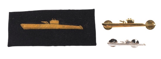 US 1950-60s era Submarine Patches & Badges (A)