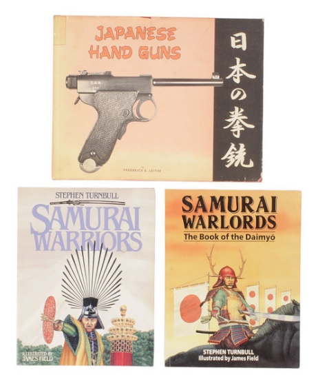 Group Lot of 3 Militaria and Surplus Weapon Educational Books (A)