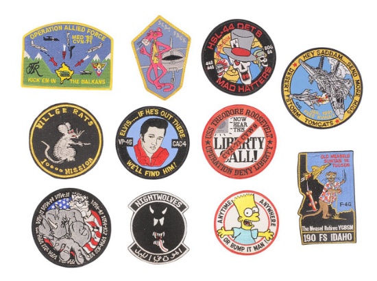 Lot of 11 Assorted US Military Patches(A)