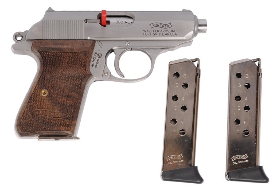 Walther Stainless Steel PPK/S 380 ACP Semi Auto Pistol FFL Req: AB155260(HKR1)