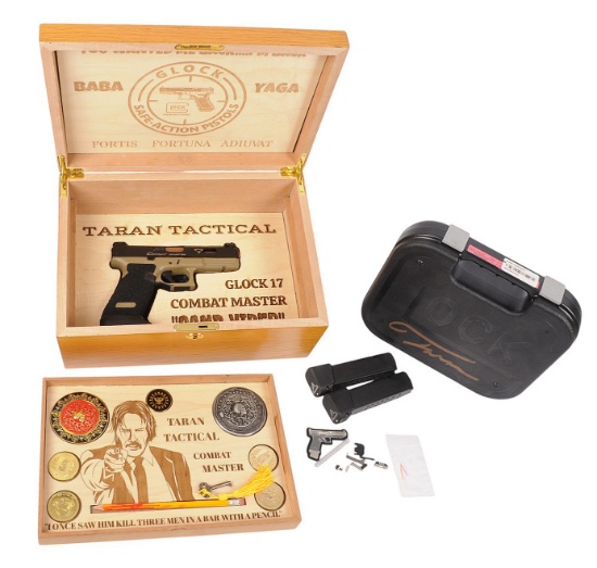 John Wick II Taran Tactical Glock 17 9mm Combat Master Pistol FFL Required BUNR436 (M2A1)