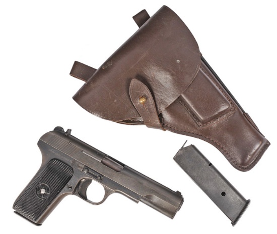Chinese Norinco Military Model 213 9mm Tokarev Semi-Automatic Pistol & Holster - FFL #722043 (S4C1)