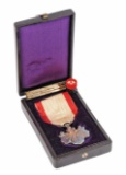 WWII Japanese Cased Order of the Rising Sun Medal (A)