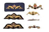 Group Lot of British & Australian Royal Navy Submarine Badges (A)
