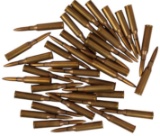 Lot of 38 Loose 1950's Made 6.5x50mm Jap Rifle Ammunition (JE)