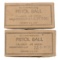 US Military USGI WWII Era 45 ACP. 50 Rd. Box Lot of 2 (D3J)