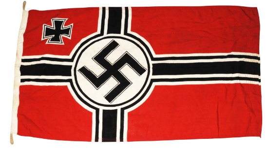 *Germany WWII issue Reich Kriegs Flag (J)