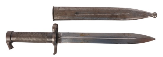 Swedish Military WWI-II era M1896 Mauser Rifle Bayonet (J)